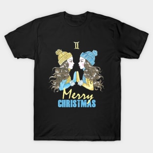 Merry Christmas Gemini Winter Holidays T-Shirt